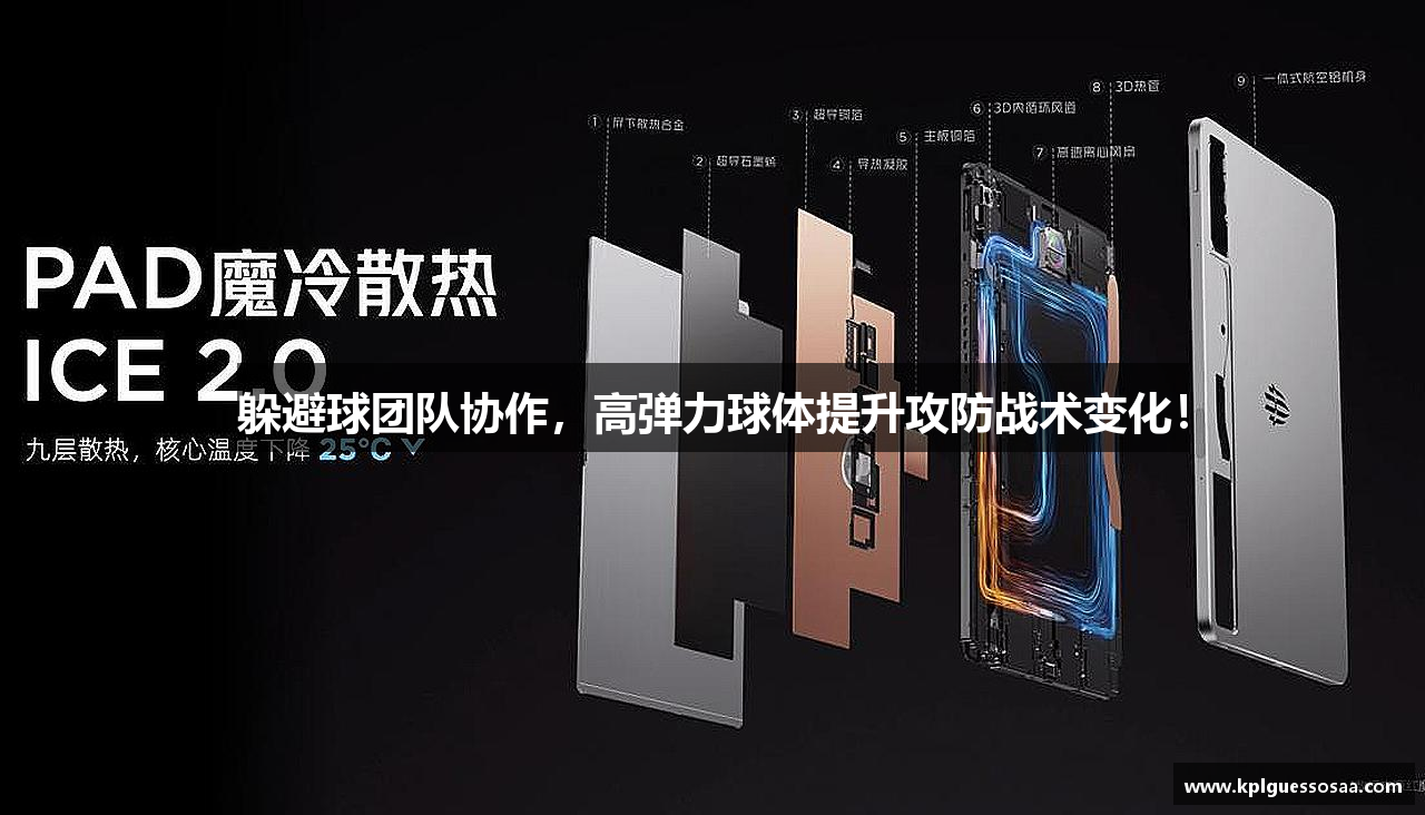 躲避球团队协作，高弹力球体提升攻防战术变化！